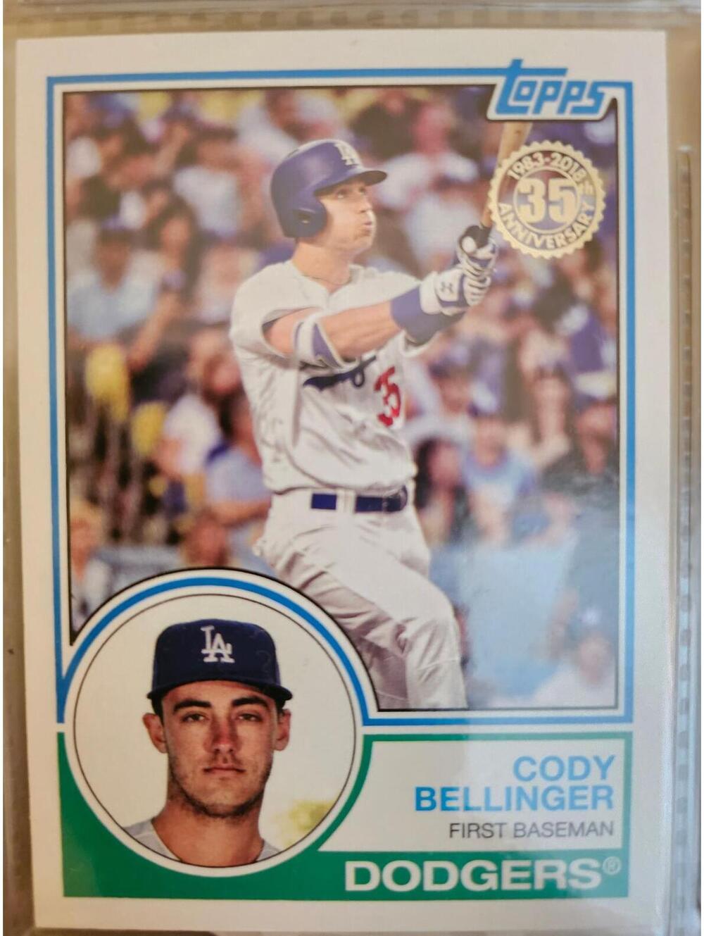 2018 Topps Cody Bellinger 1983 Style